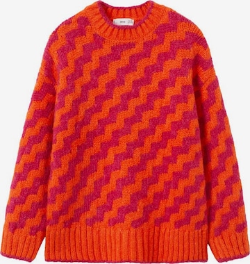 MANGO Pullover i orange: forside