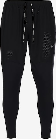 NIKE Regular Sportbroek 'Fast' in Zwart: voorkant