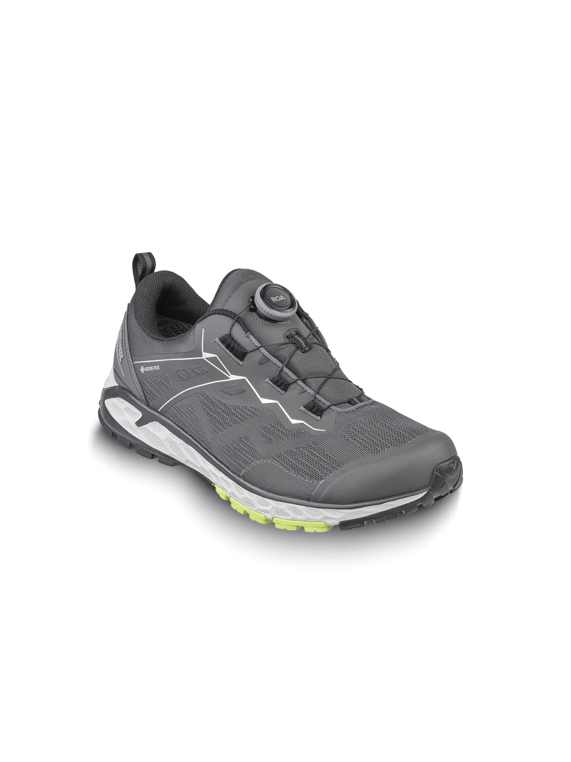 MEINDL Lace-up shoe 'Power Walker Boa 3.5' in Grey: front