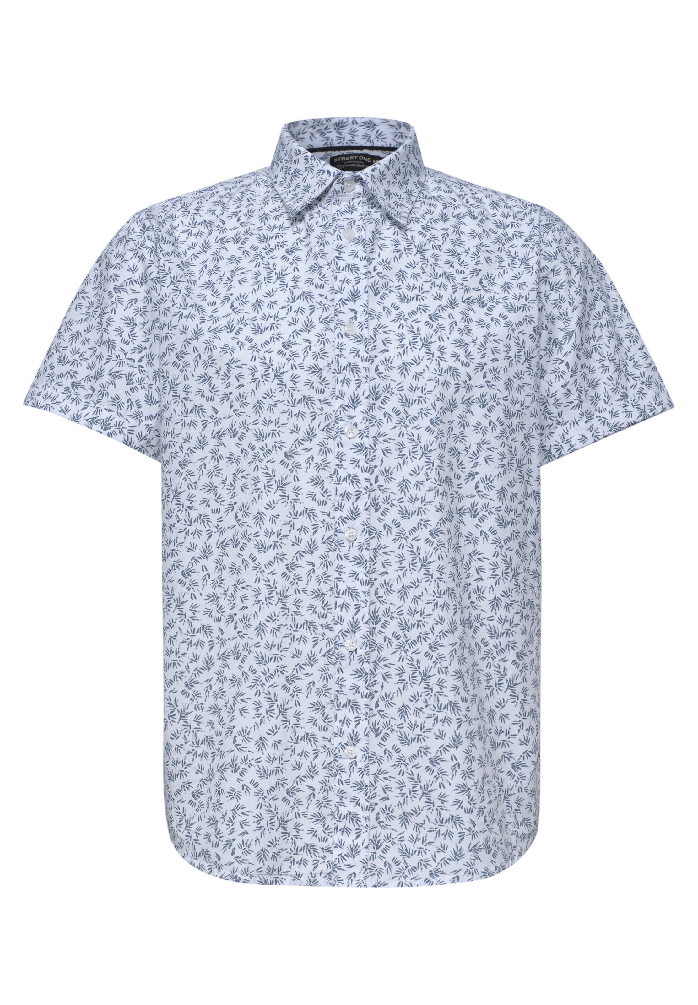 Street One MEN Comfort Fit Hemd in Weiß: Vorderseite