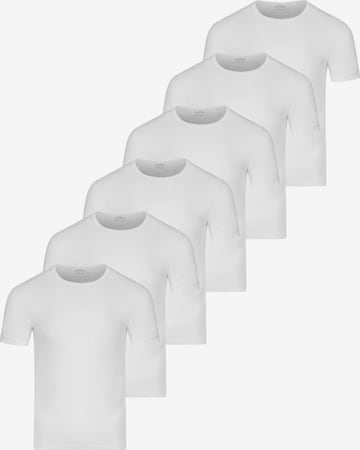 Ragman Undershirt 'Basic' in White: front