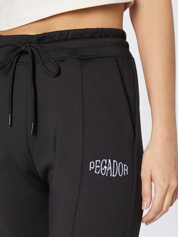 évasé Pantalon 'NOLA' Pegador en noir