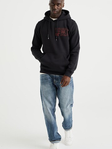 WE Fashion Sweatshirt in Schwarz