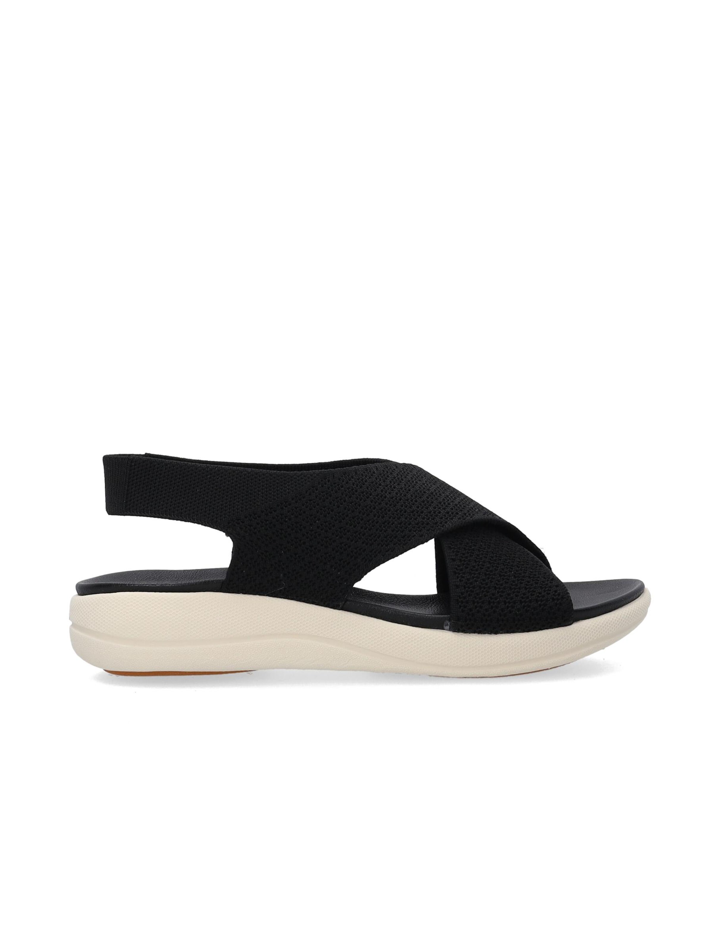 VENEZIA Sandals in Black: front