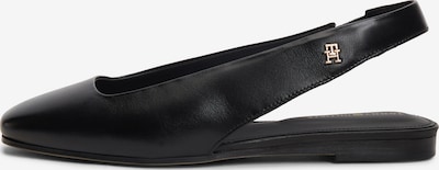 Balerinos su dirželiais iš TOMMY HILFIGER, spalva – juoda, Prekių apžvalga
