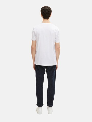 TOM TAILOR DENIM T-Shirt in Weiß