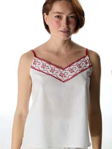 Camicia da notte 'Lounge-Oberteile' di Penti in bianco