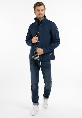 Schmuddelwedda Weatherproof jacket in Blue