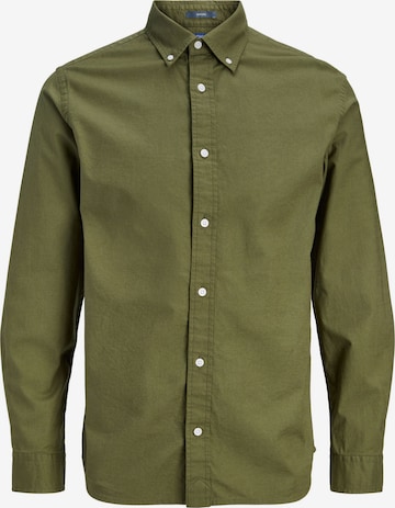 Coupe regular Chemise JACK & JONES en vert : devant
