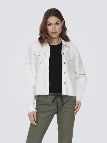 Veste mi-saison ONLY en blanc