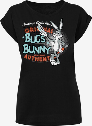 T-shirt 'Looney Tunes ' F4NT4STIC en noir : devant