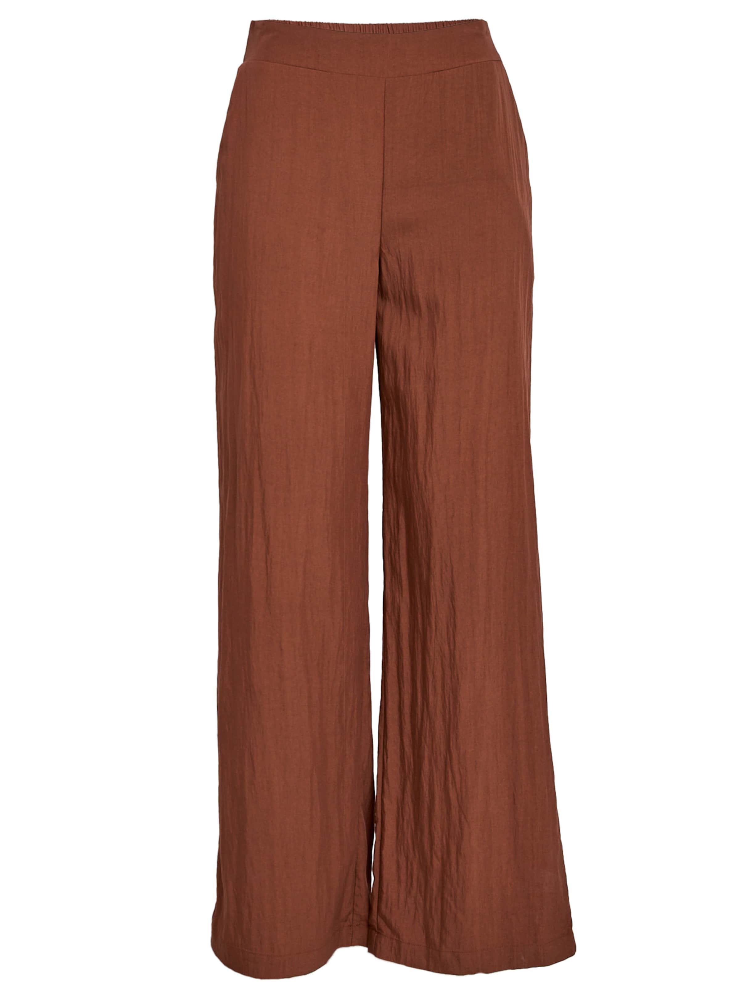 Regular Pantalon 'Glenna' DESIRES en marron : devant