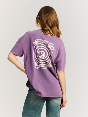 PROTEST Shirt 'PRTBowler' in Lila