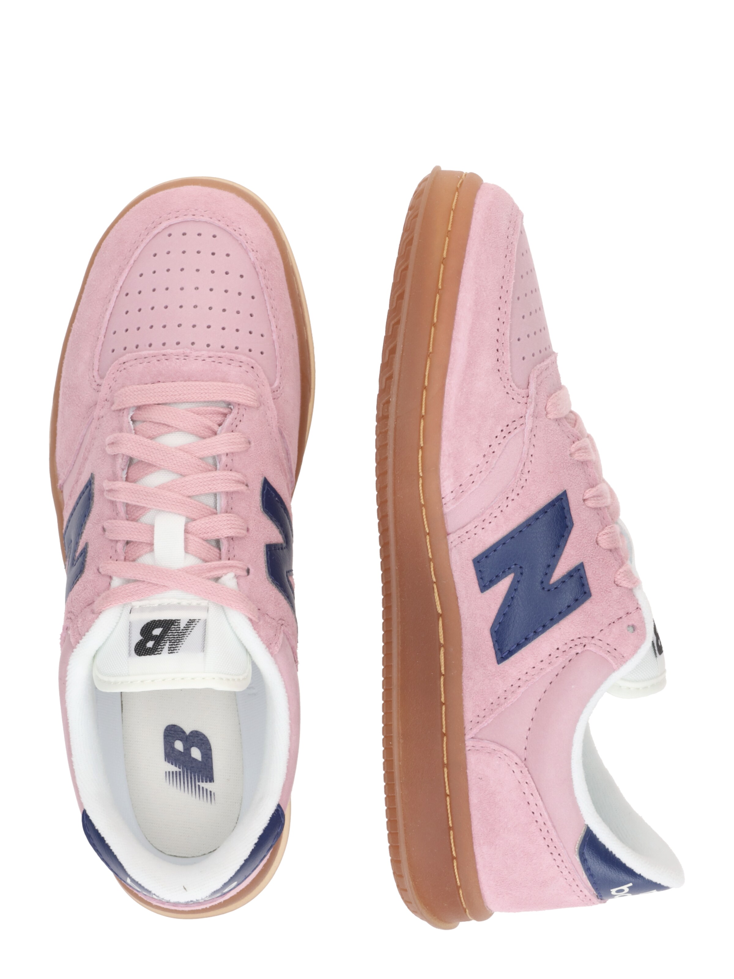 Baskets basses 'T500' new balance en rose