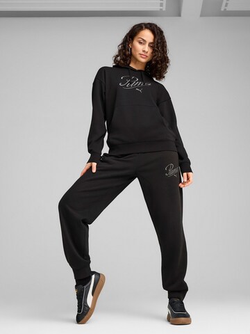 PUMA Sports sweatshirt 'Ess' in Black