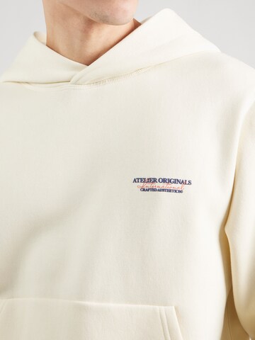 JACK & JONES Свитшот 'JJJorislington' в Бежевый
