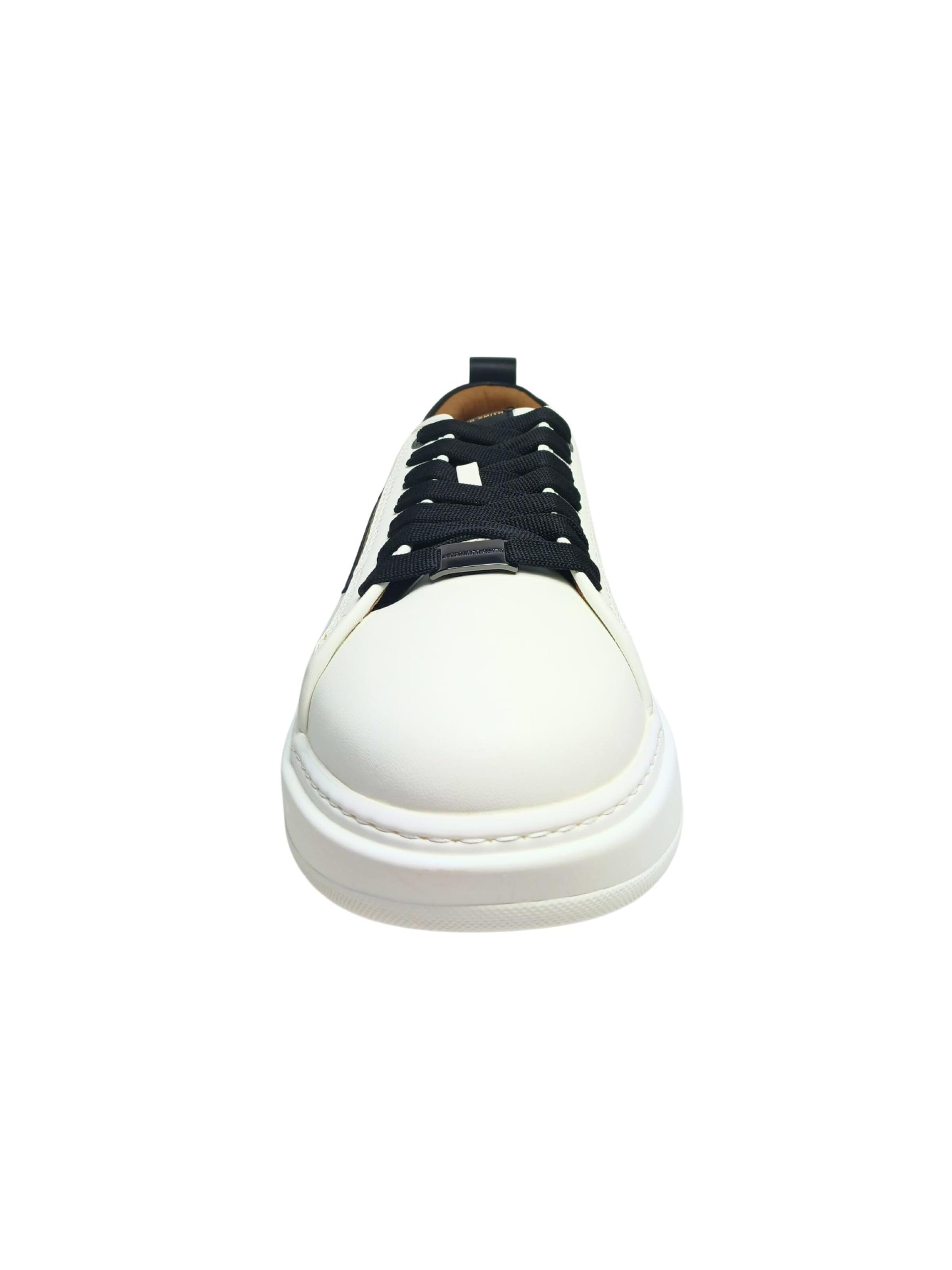 Alexander Smith Platform trainers in White