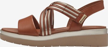 TAMARIS Sandals in Brown