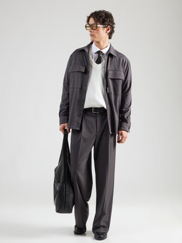 Karl Lagerfeld Regular fit Button Up Shirt in Black