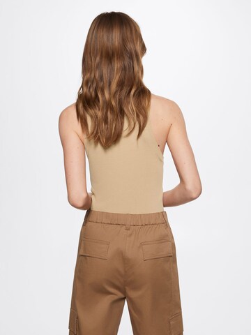 Top 'KARL' di MANGO in beige