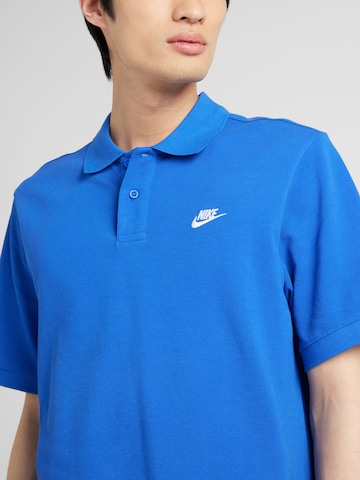 T-Shirt 'CLUB' Nike Sportswear en bleu