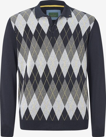 Charles Colby Sweater 'Earl Jerry' in Grey: front