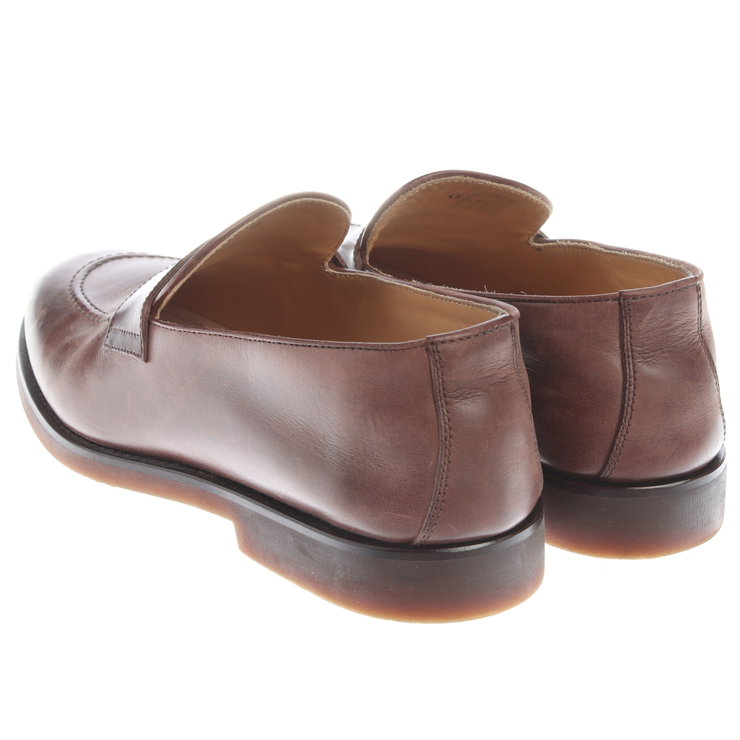 Brunello Cucinelli Flats & Loafers in 45 in Brown