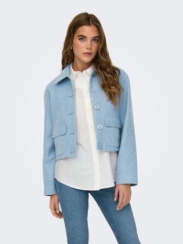 Jaqueline de Yong Between-season jacket in Blue: front