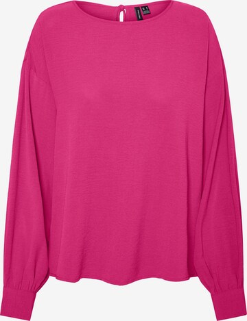 Camicia da donna 'INGE' di VERO MODA in rosa: frontale