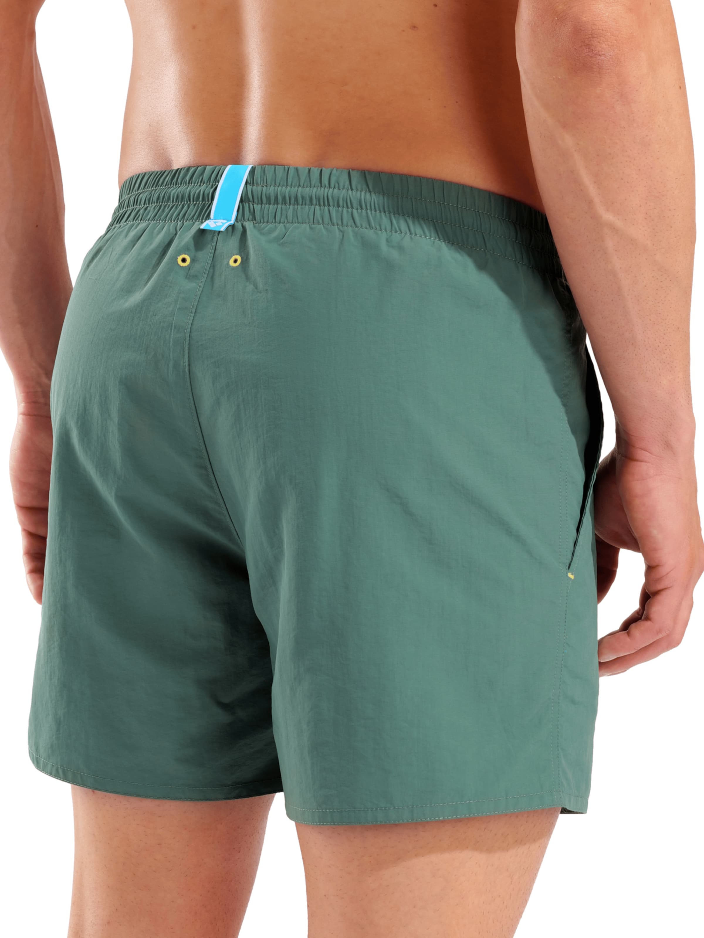ARENAKupaće hlače 'GRAPHIC BEACH SHORT' - zelena boja