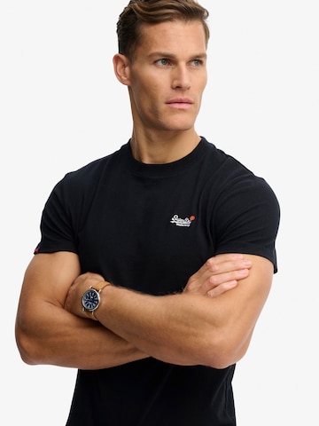Superdry & Co Paita 'ESSENTIAL' värissä musta