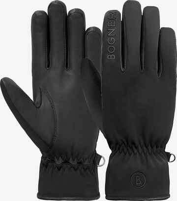 BOGNER Sporthandschuhe 'Jamie STORMBLOXX™' in Schwarz: predná strana