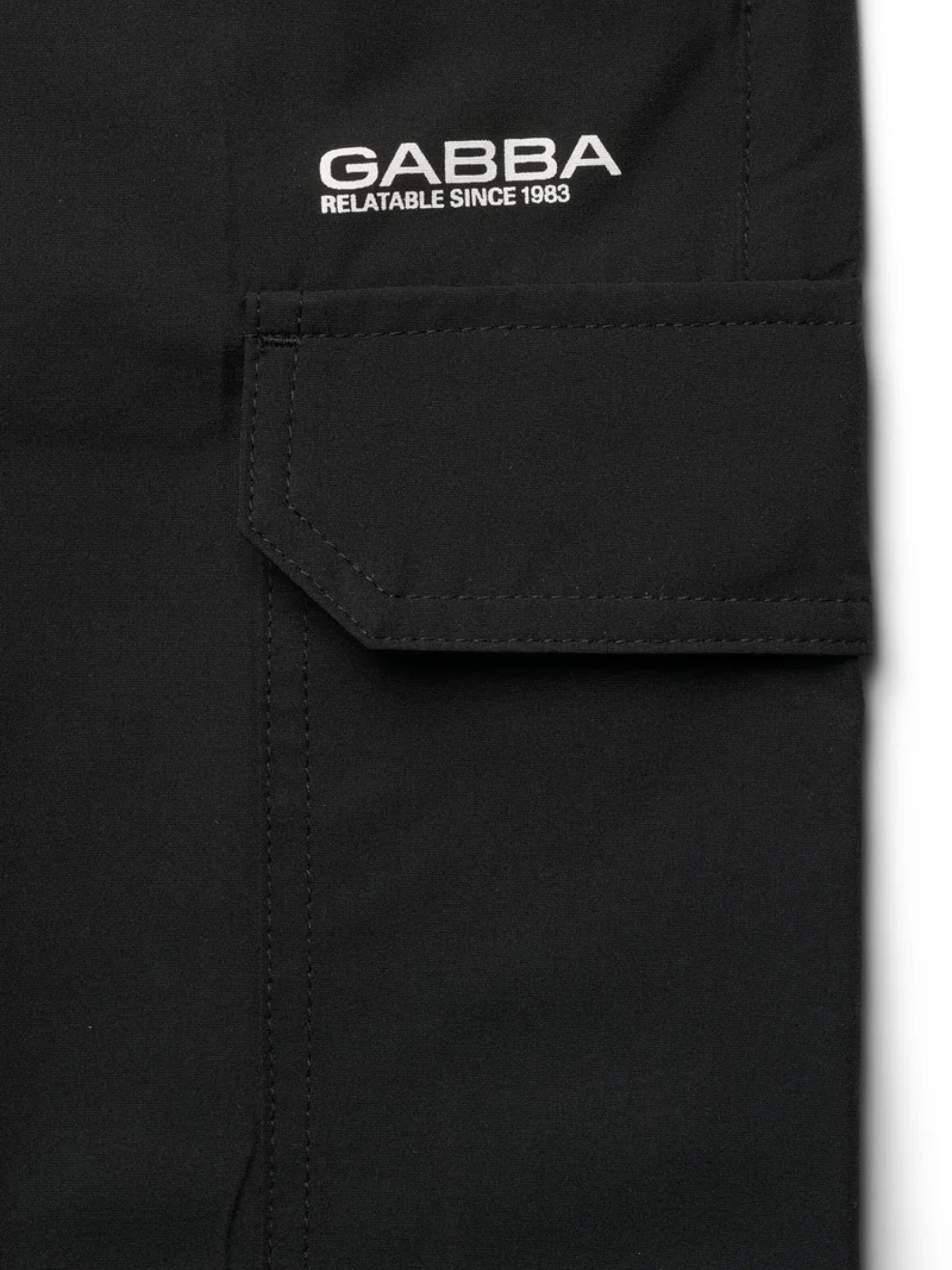 GABBA Normální Kapsáče 'Zack Graph' – černá