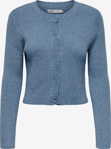 Cardigan 'ONLKatia' ONLY en bleu : devant