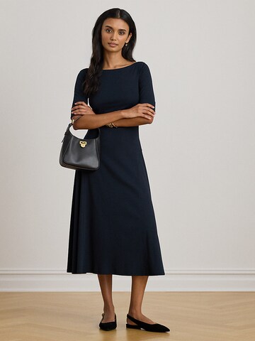 Robe Lauren Ralph Lauren en bleu : devant