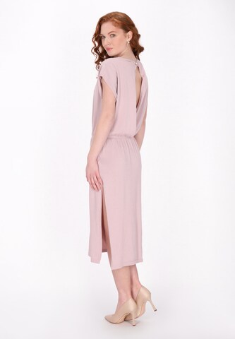 DreiMaster Klassik Платье 'Classic Look' в Ярко-розовый