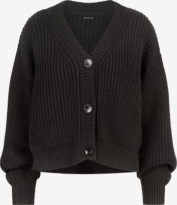 APART Strickjacke in Schwarz: Vorderseite