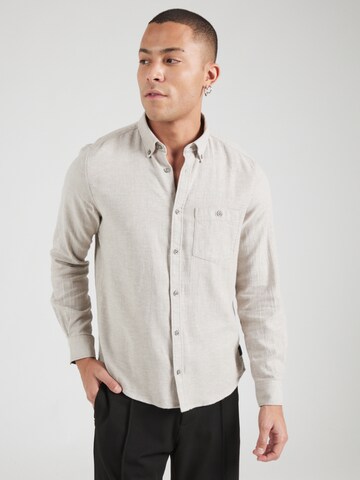 Coupe regular Chemise s.Oliver en gris : devant