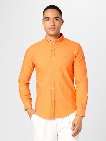 Polo Ralph Lauren Regular Fit Hemd in Orange: Vorderseite
