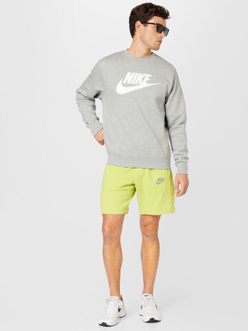 Nike Sportswear Urheilullinen collegepaita 'Club' värissä harmaa