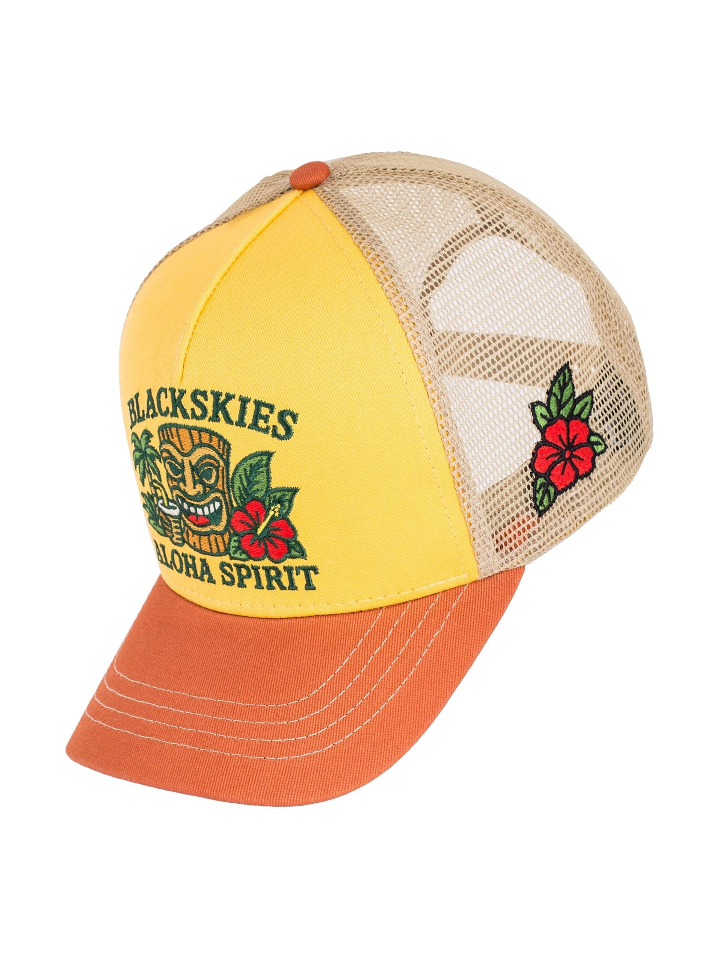 Blackskies Cap 'Aloha Spirit Trucker'‌‌‌‌‌‌‌‌ in Gelb