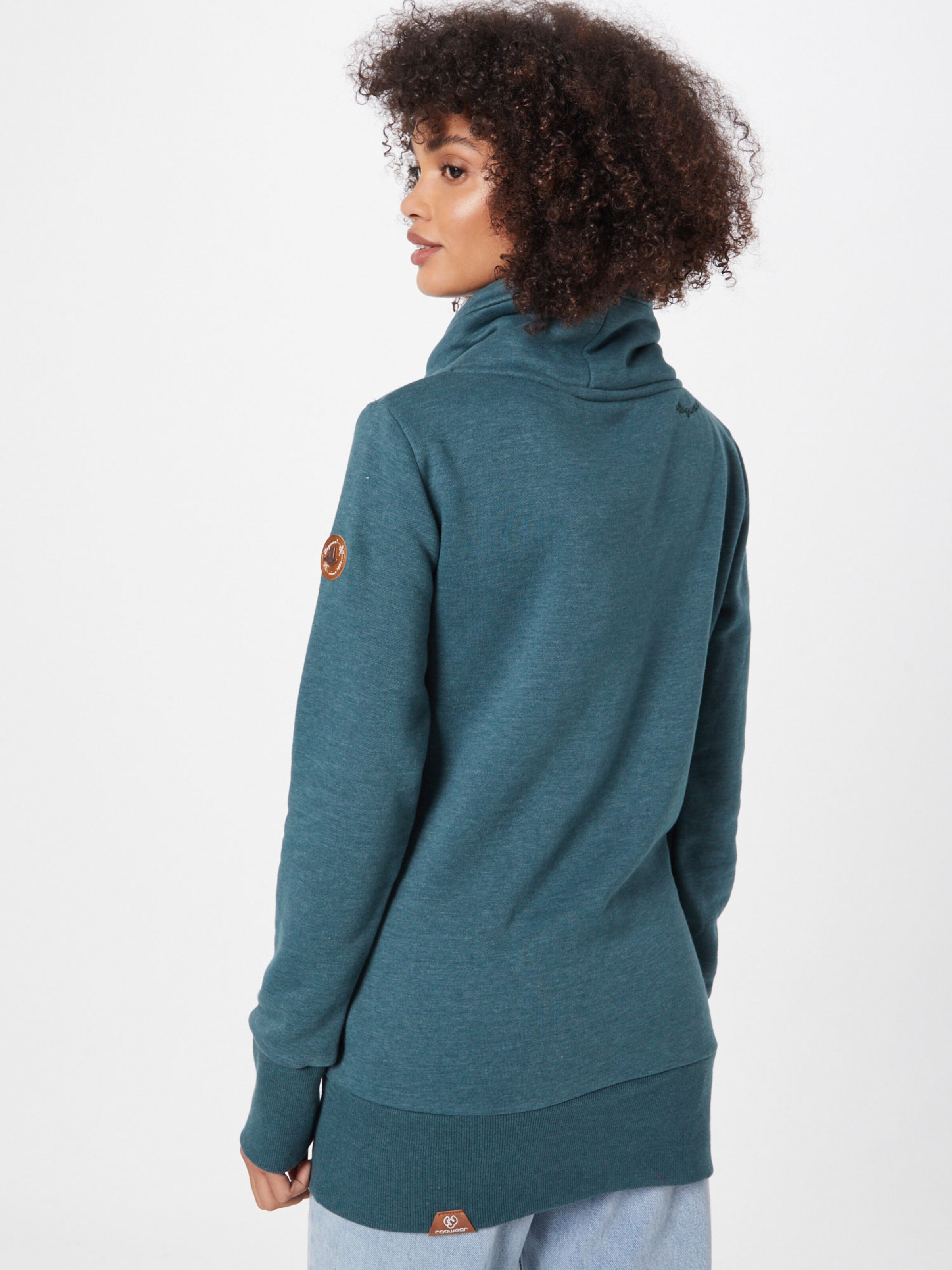 Frauen Große Größen Ragwear Sweatshirt 'Neska' in Petrol - WM60758 Frauen Große Größen Ragwear Sweatshirt 'Neska' in Petrol - WM60758