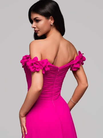 Ombre Abendkleid‌‌‌‌‌‌‌ in Pink