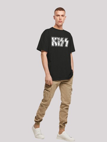 F4NT4STIC Shirt 'Kiss' in Schwarz