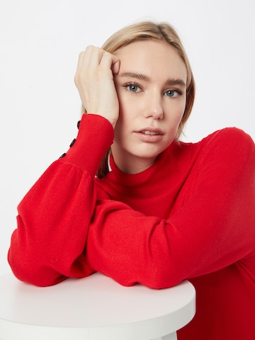 Wallis Gebreide jurk in Rood