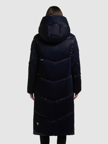 khujo Winter coat 'Pulset Shiny' in Blue