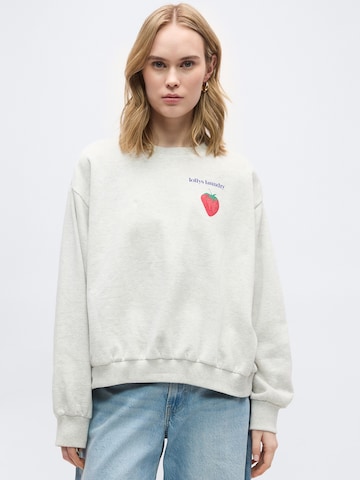 Lollys Laundry Sweatshirt 'Sydney' in Grey: front