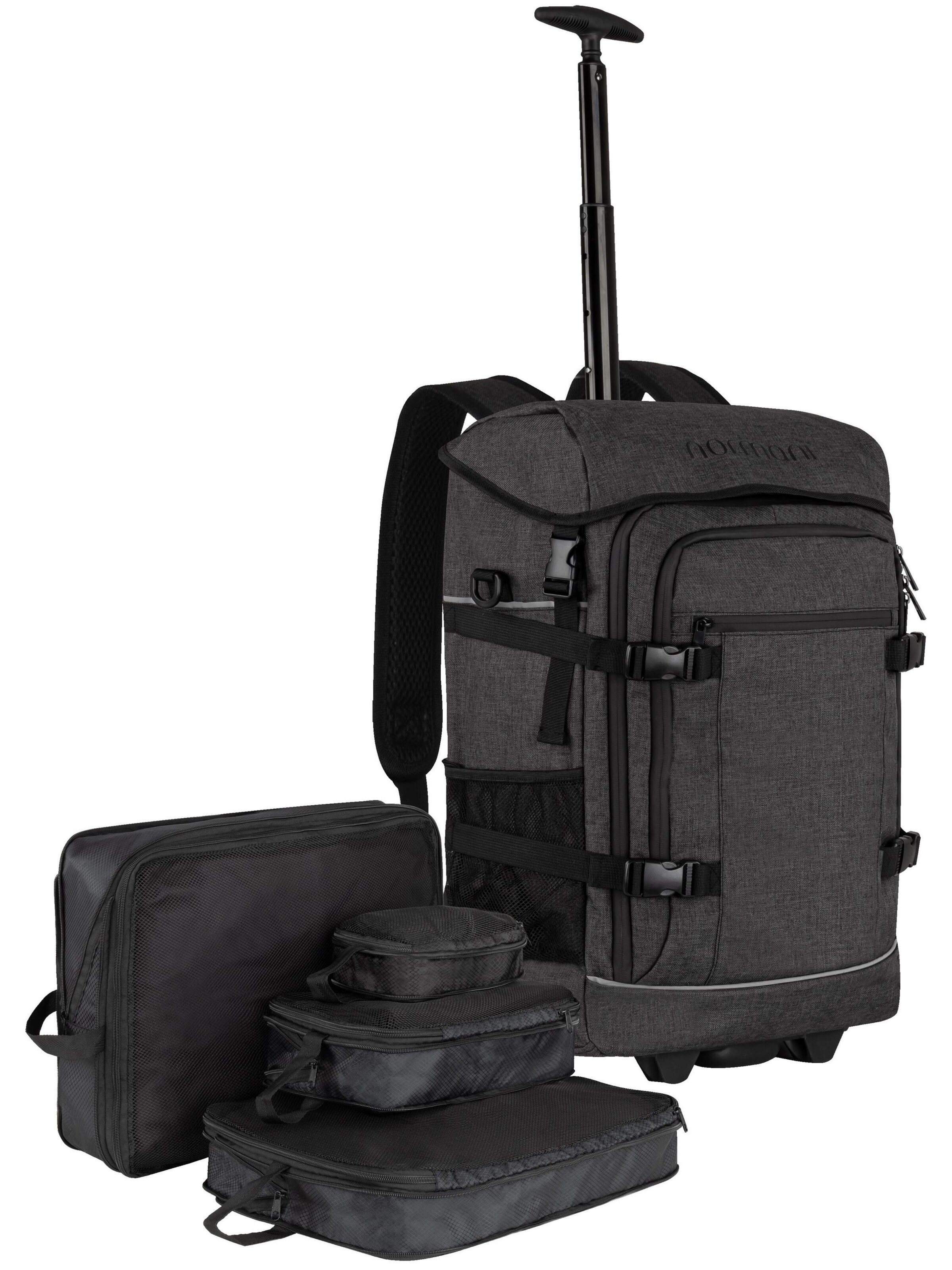 normani Set 'Nara': Koffer und Organizer-Set in Grau