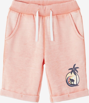 NAME IT Regular Shorts 'Foroj' in Orange: predná strana