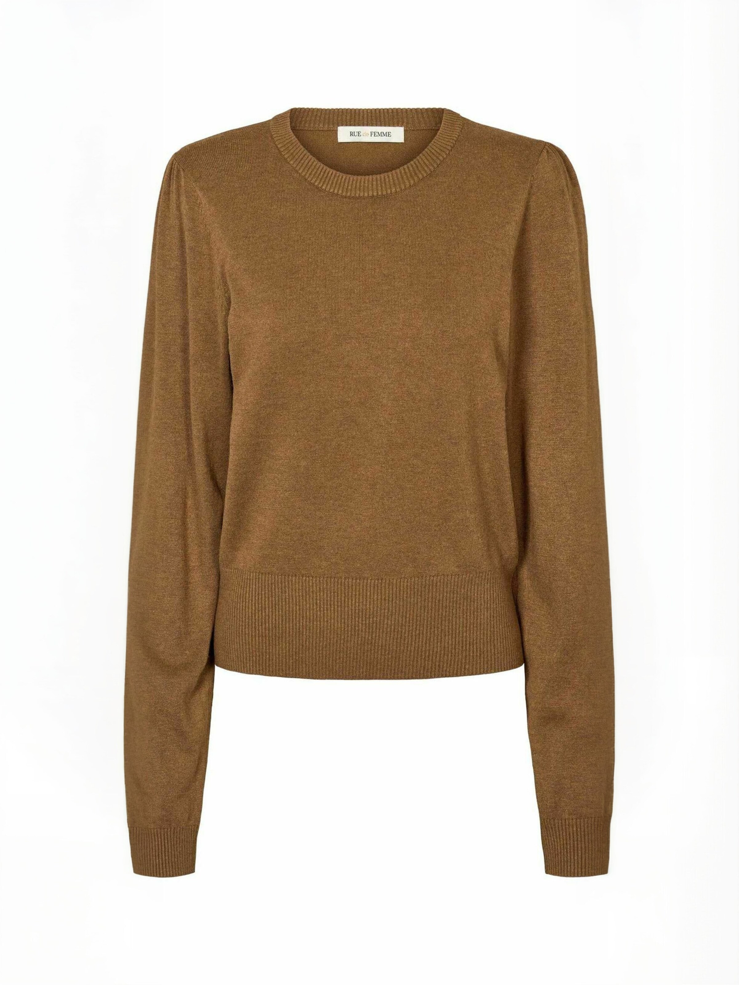 RUE de FEMME Sweater ' Sorrel ' in Orange: front